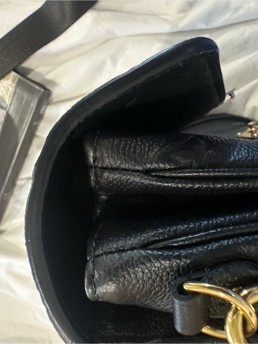 Louis Vuitton Black Monogram Empreinte Pochette Shoulder Crossbody - Picture 7 of 15